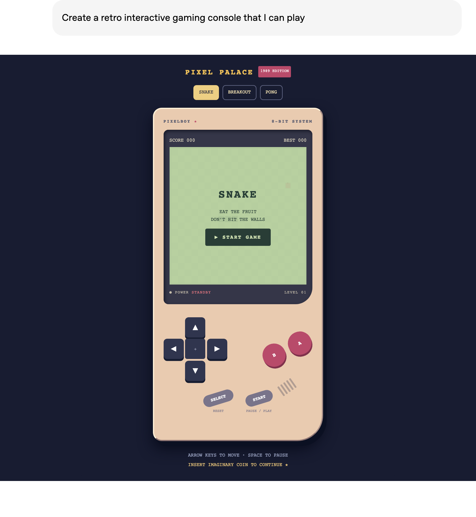 OpenAI's retro game console