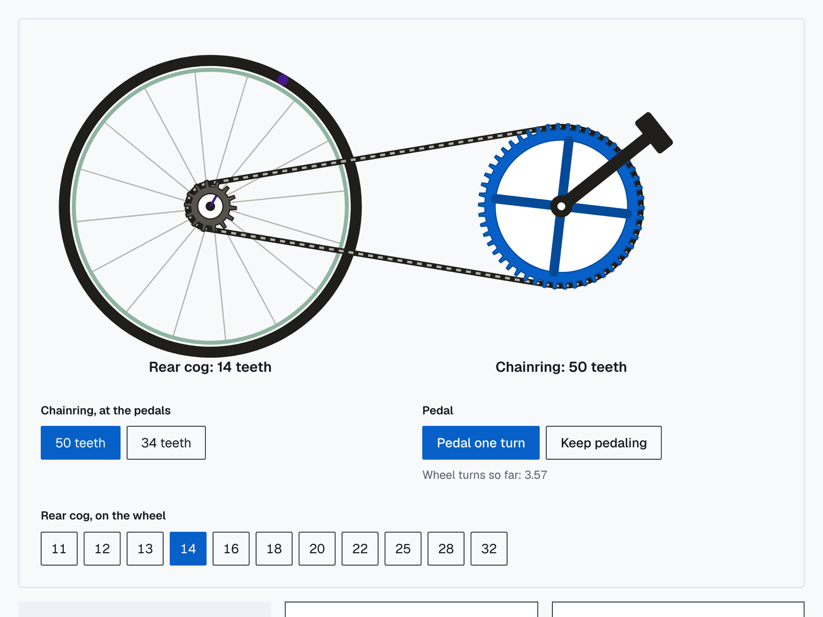 Lahe bike drivetrain diagram